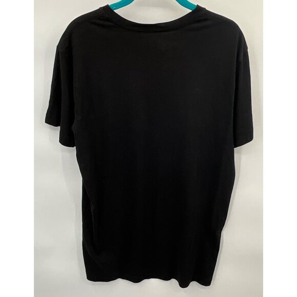 AC/DC Back In Black Graphic Band T-Shirt Medium 60% BCI Cotton 40% Recycled Poly - Picture 3 of 4